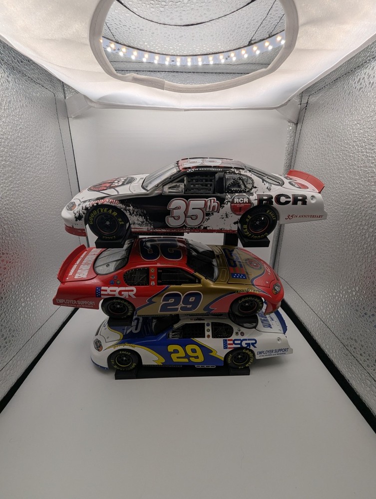 3D Printer 3 Tier 1/24 Diecast Display Stand (Red)