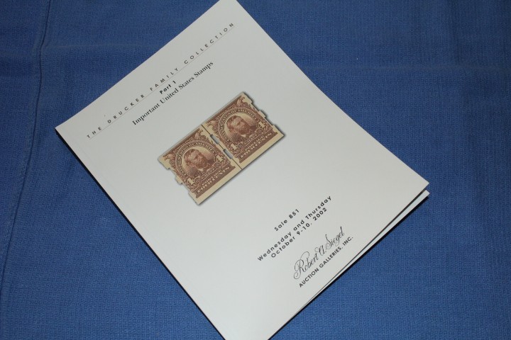 Siegel Auction Oct 2002 Drucker Coll #851 INCLUDES REALIZATIONS BlueLakeStamps