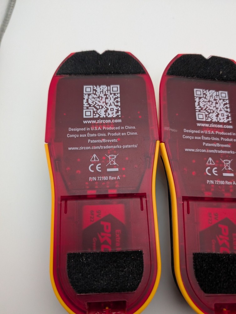 3x ZIRCON HD55 STUDSENSOR ELECTRONIC STUD & EDGE FINDING DEEPSCAN Batt Inculded