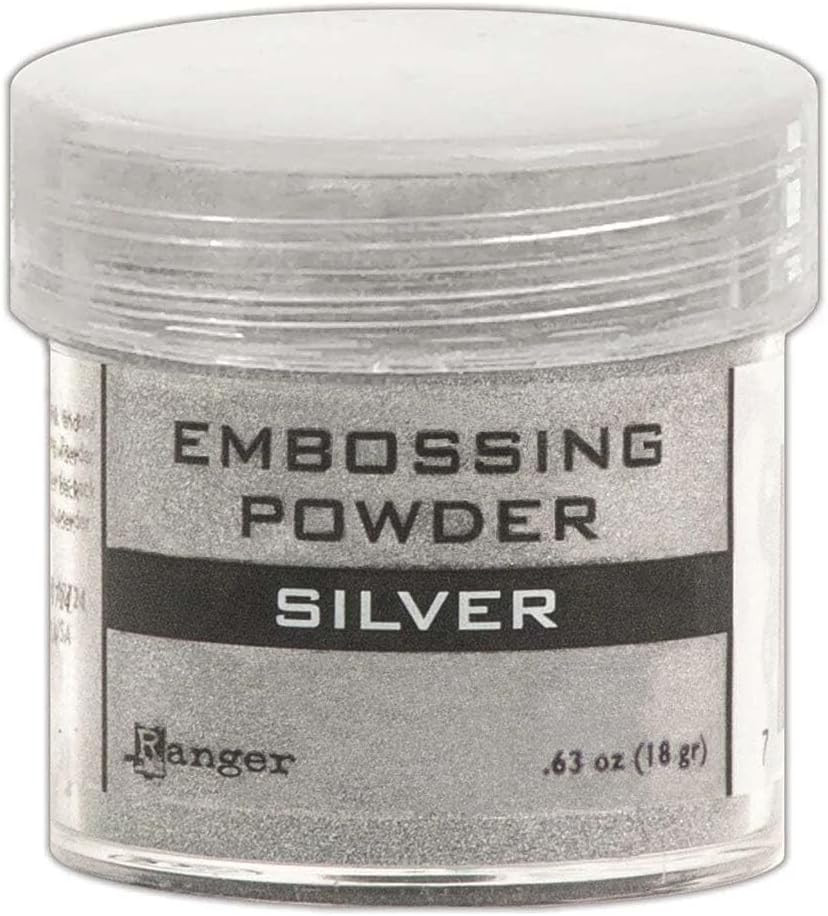 Embossing Powder, 0.63 Oz Jar, Silver