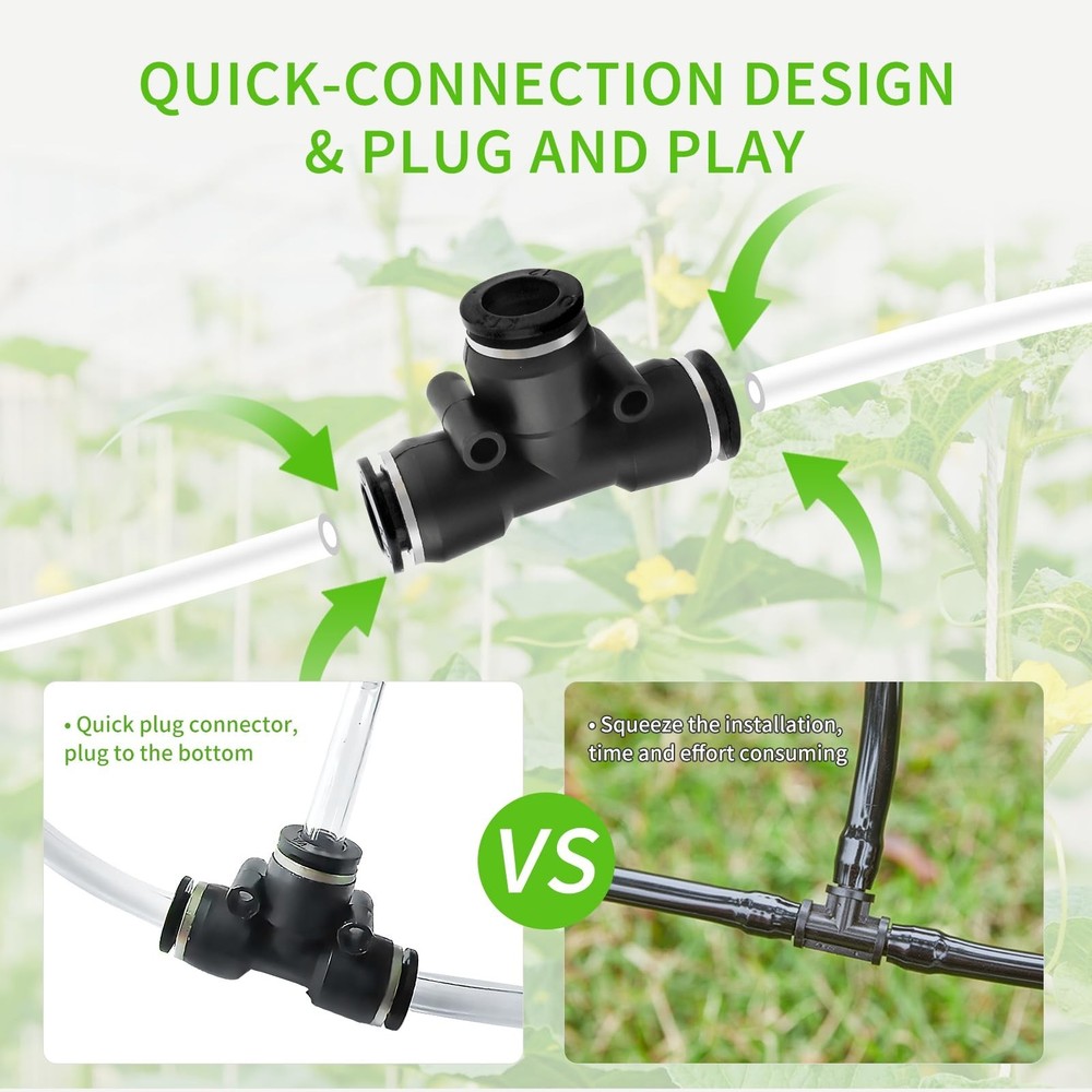 Automatic drip Irrigation System，DIY Indoor Plant Watering System,Self-Pr