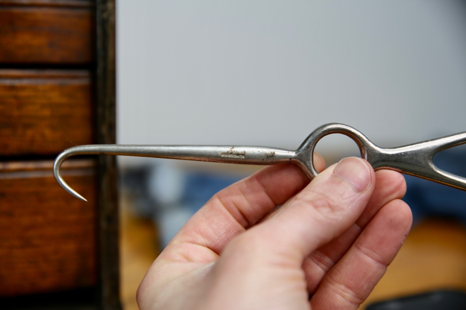 Antique Sharp & Smith Surgical Retractor Medical Tool vintage embalming Oddity