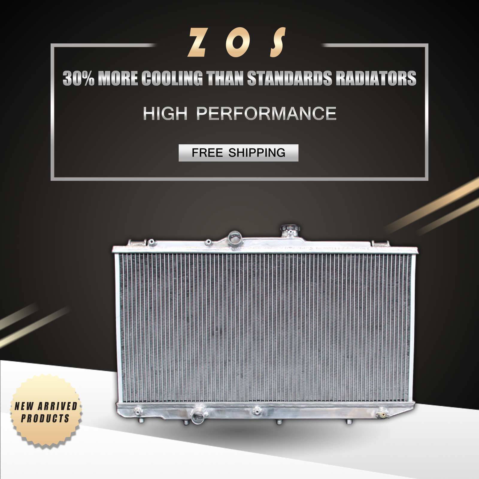 Radiator For Toyota Corolla Geo Prizm Base 1993-1997 Aluminum L4 1.6L 1.8L AT MT