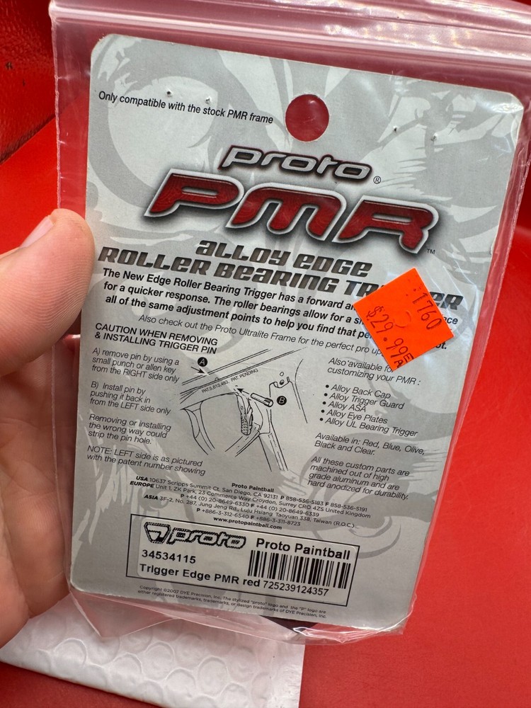 Proto PMR Trigger Kit - Red