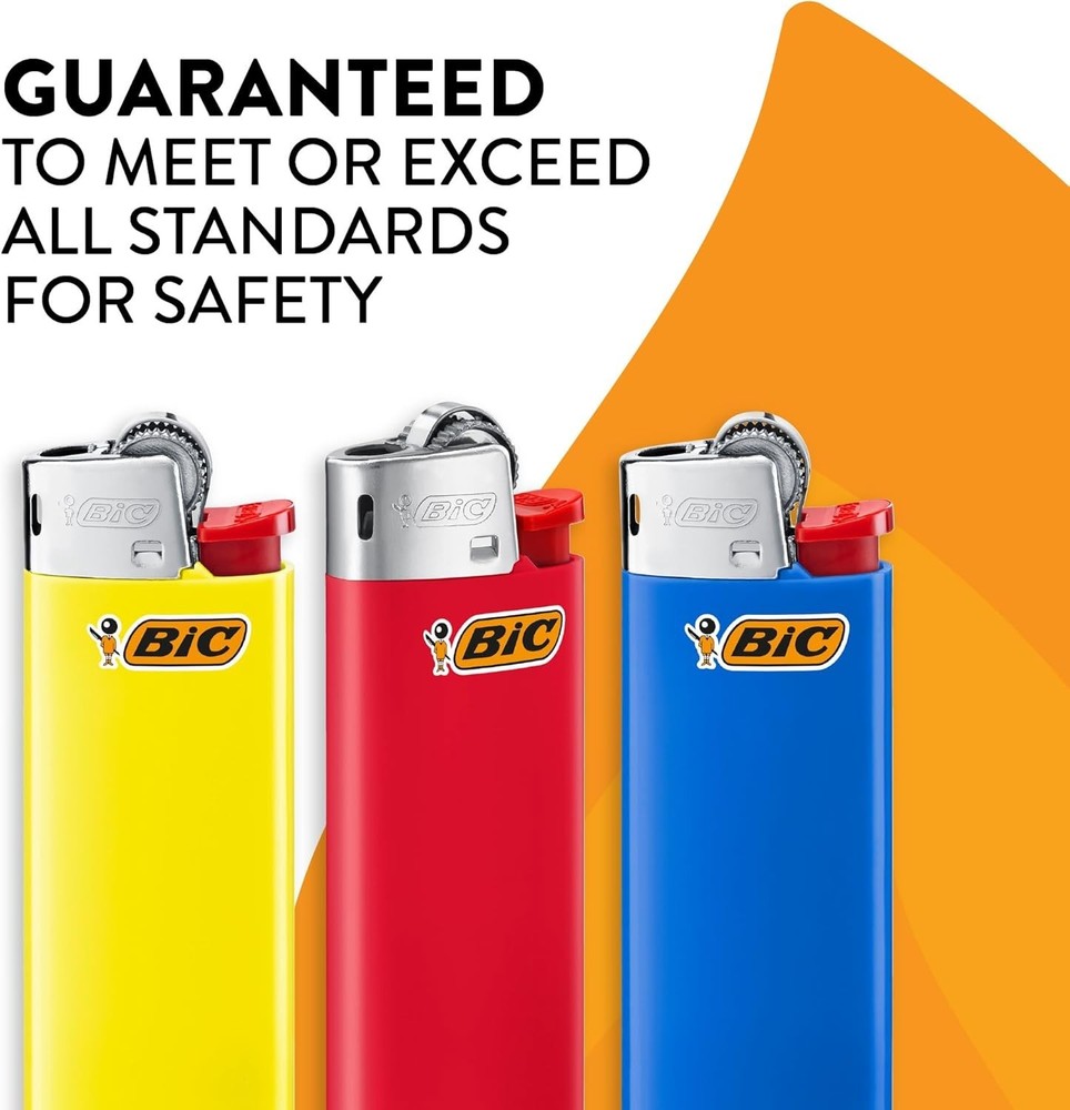 BIC Classic Mini Pocket Lighter, 50 Pack