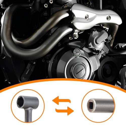 4pcs Motorcycle Engine Valve Adjusting Tool Kit Valve Hexagonal Square Hole