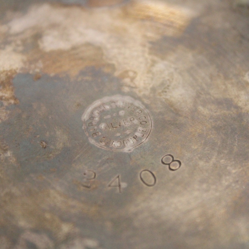 Barbour Bros. Co. Quadruple Plate Domed Dish #2408