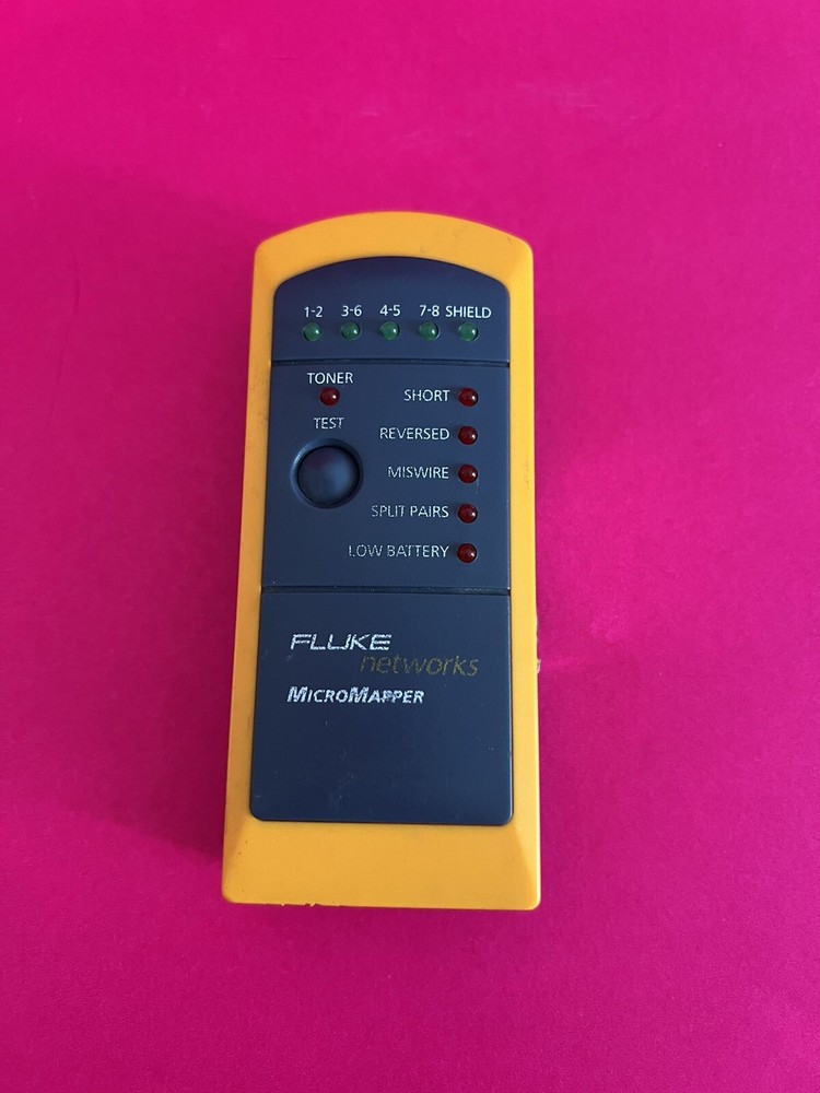 Fluke Networks Micro Mapper READ!