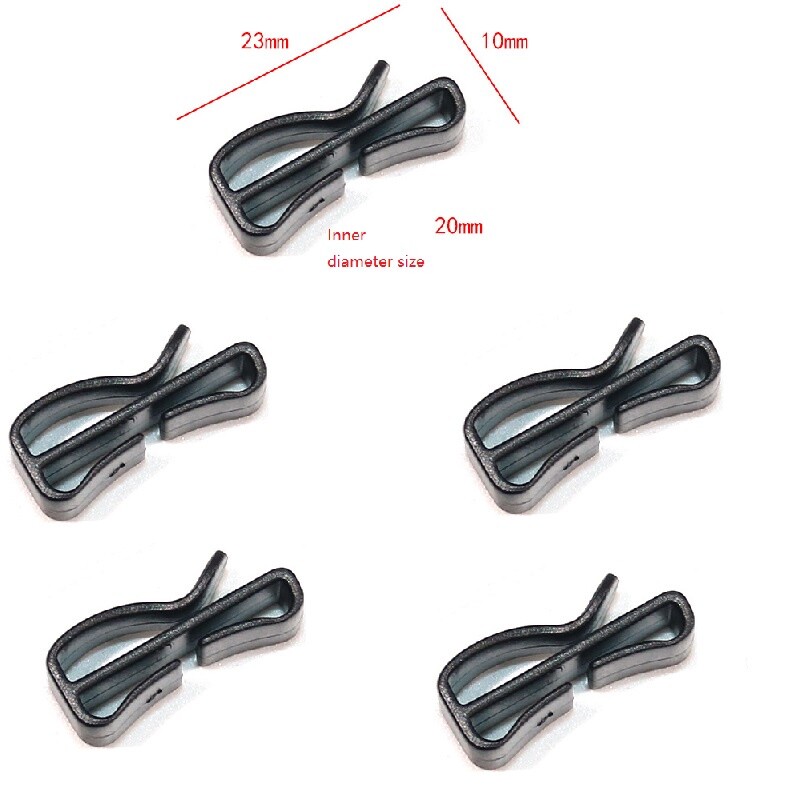5pcs Webbing Buckle Clips for Backpack Belt Fastener Adjustable