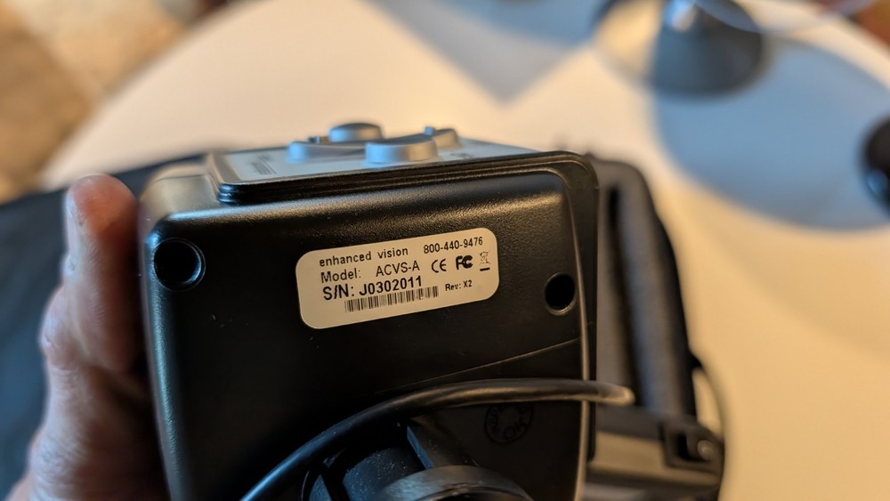 Enhanced Vision Acrobat ACVS-A w CASE Reader Magnifier Please Read Magnifying