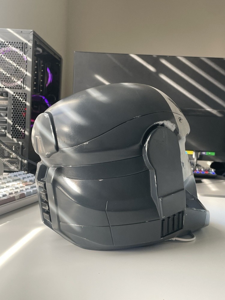 3d Printed Light Up Scorch Republic Commando Helmet