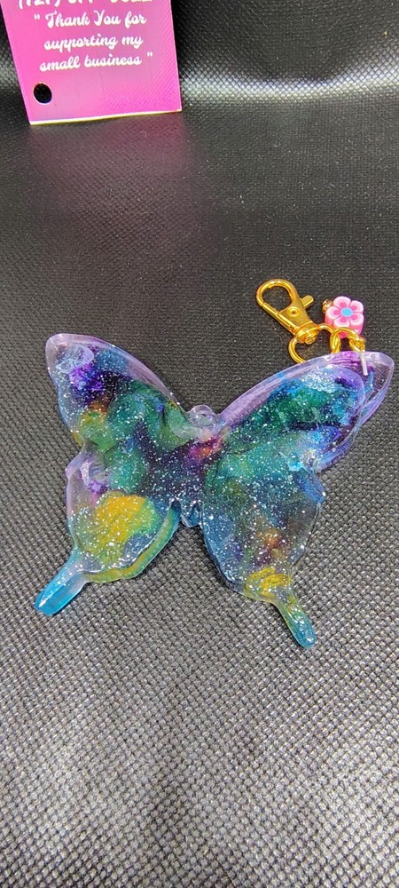 Unique Gift and More Epoxy Resin Keychains