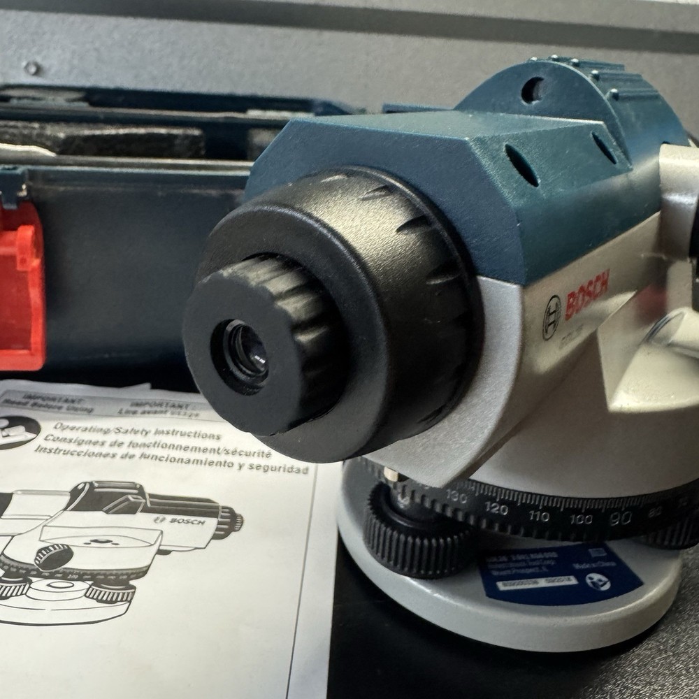 Bosch GOL26 Automatic Optical Level - Blue - Nice W/ Case