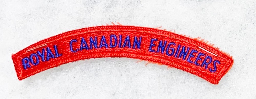 Royal Canadian Engineers Title / Patch