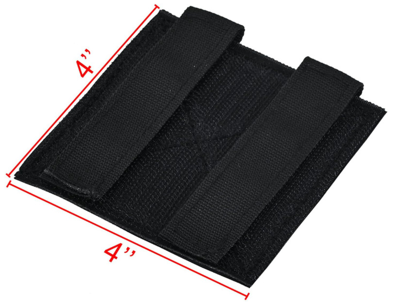 2Pack Molle Patch Panel Hook&Loop Adapter Panel for DIY Patch Badges Tactical...