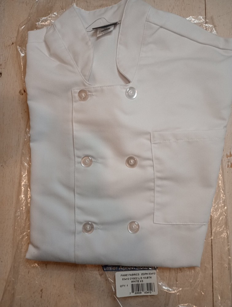 Fame Chef Apron Size Extra Small With Cap New.