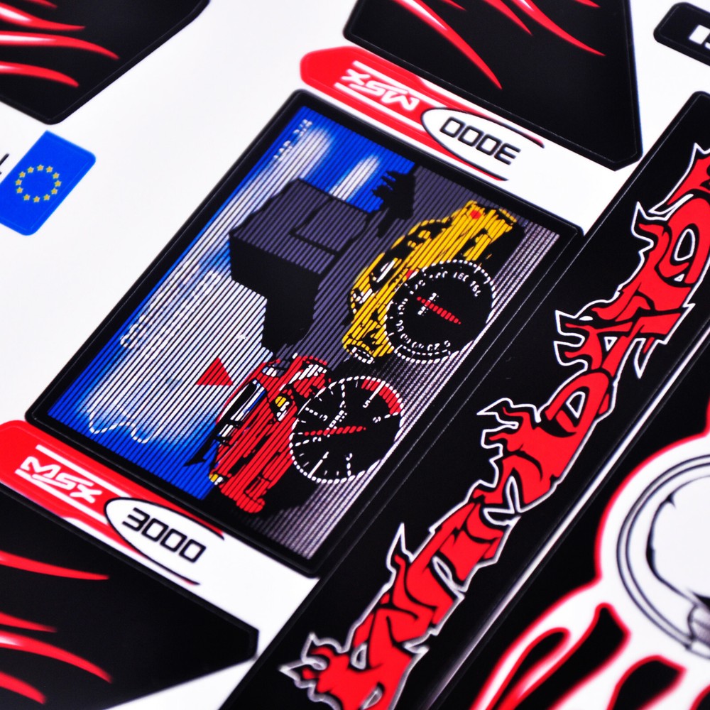 Replacement sticker for set 8682 Precut sticker