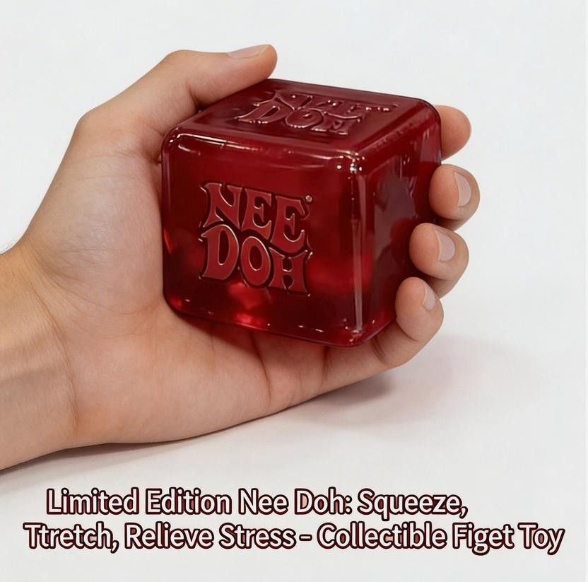 2Pcs Needoh Dr Pepper Nice Cube Suptid Squish & Sprite Nice Cube Suptid Squish