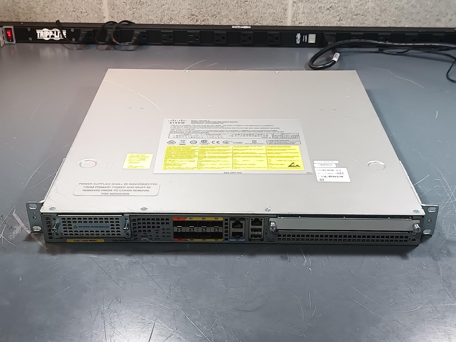 Cisco ASR1001-X Aggregation Services Router – LIC: ADVENTERPRISE