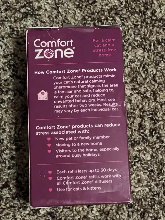 Comfort Zone Cat Calming Diffuser Refill for Cats 48mL