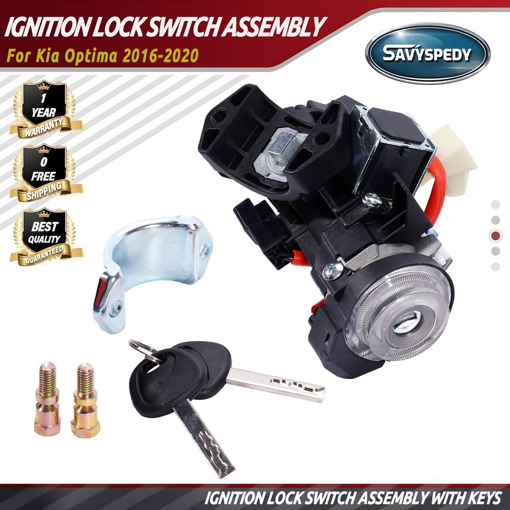 81900-D5B00 Ignition Lock Switch Assembly with Keys For Kia Optima 2016-2020
