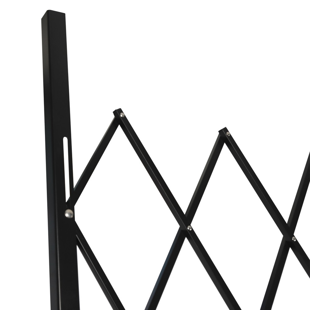 360° Barricade Gate Folding Security Rolling Gate Expanding Security Door 2.2*2m