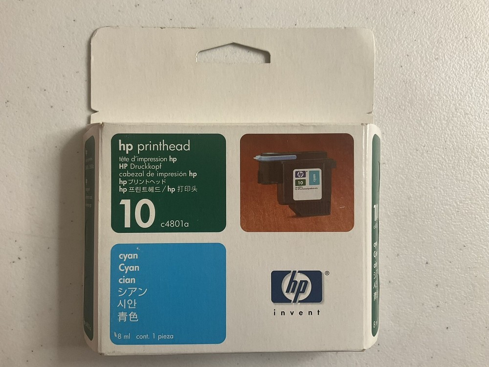 HP10 Printhead Set - C4800A, C4801A, C4803A - Exp. 2005