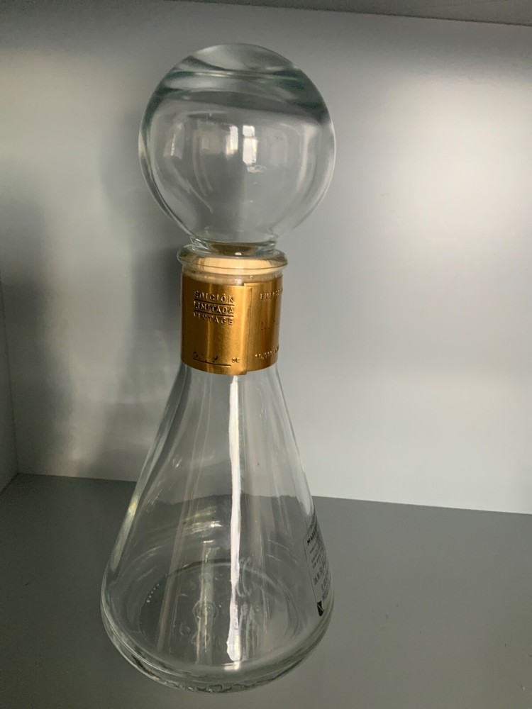 Maestro DOBEL 50 1969 tequila empty bottle