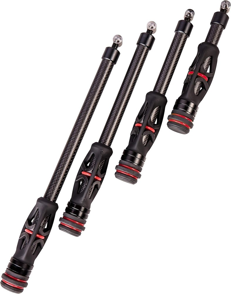 Carbon Bow Stabilizer (6 Inch) with Quick Disconnect & Weight System