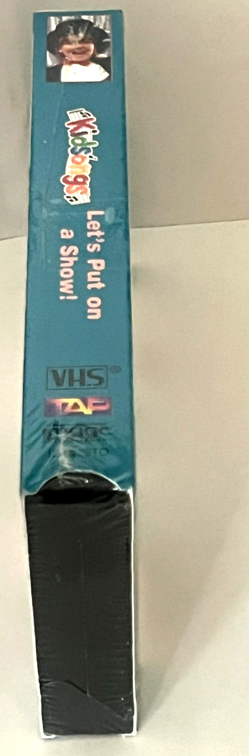 Kidsongs Let's Put On A Show New Vhs 1995 Rare