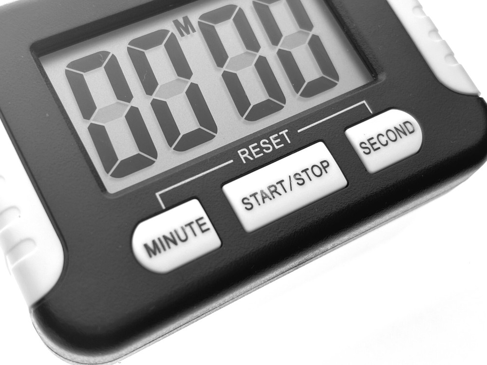 Digital Darkroom Timer Clock LCD Large Count Down Clear Loud Alarm