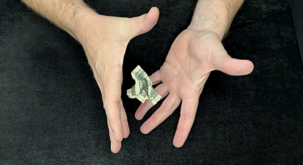 ITR Invisible Thread REEL - Utility Device - Magic Trick - Floating Dollar Bill