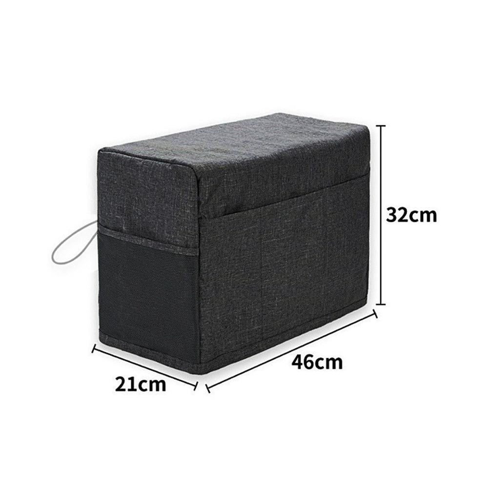 Polyester Dust Cover Sewing Tool Storage Case w/ Pocket Sewing Machine Accessory
