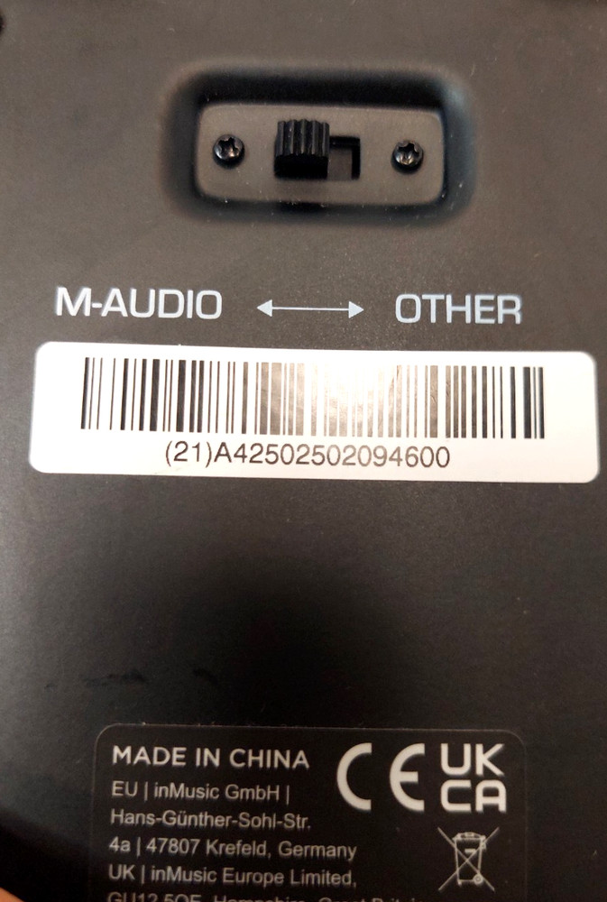 M-Audio EX-P | Universal Expression Pedal for Keyboards, MIDI...