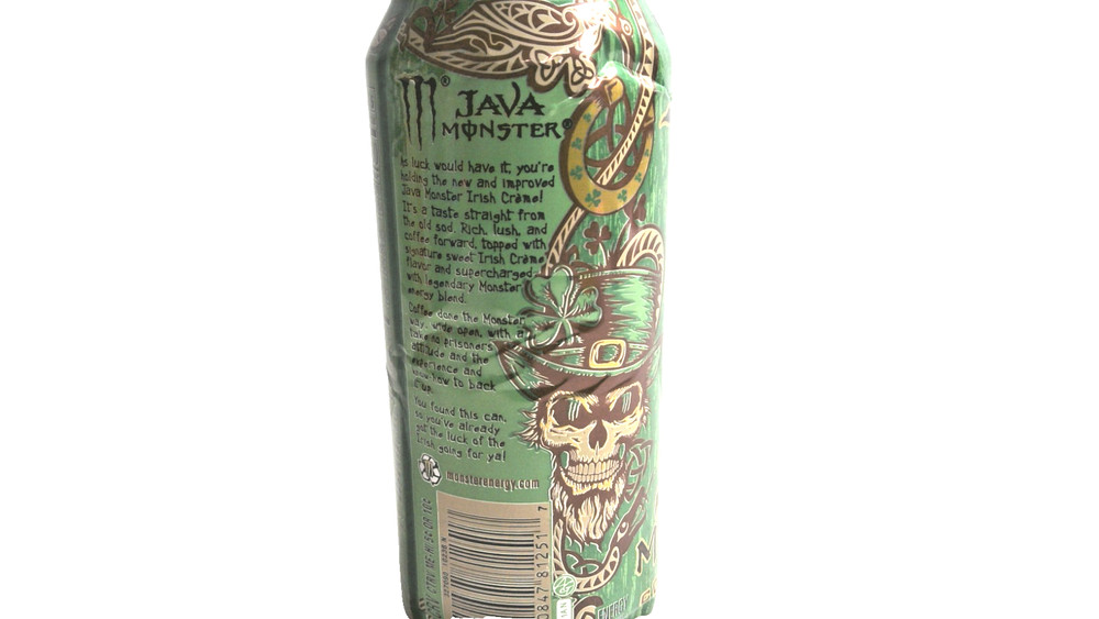 2013 Irish Cream Monster Java Coffee & Energy 15 oz. Can Full