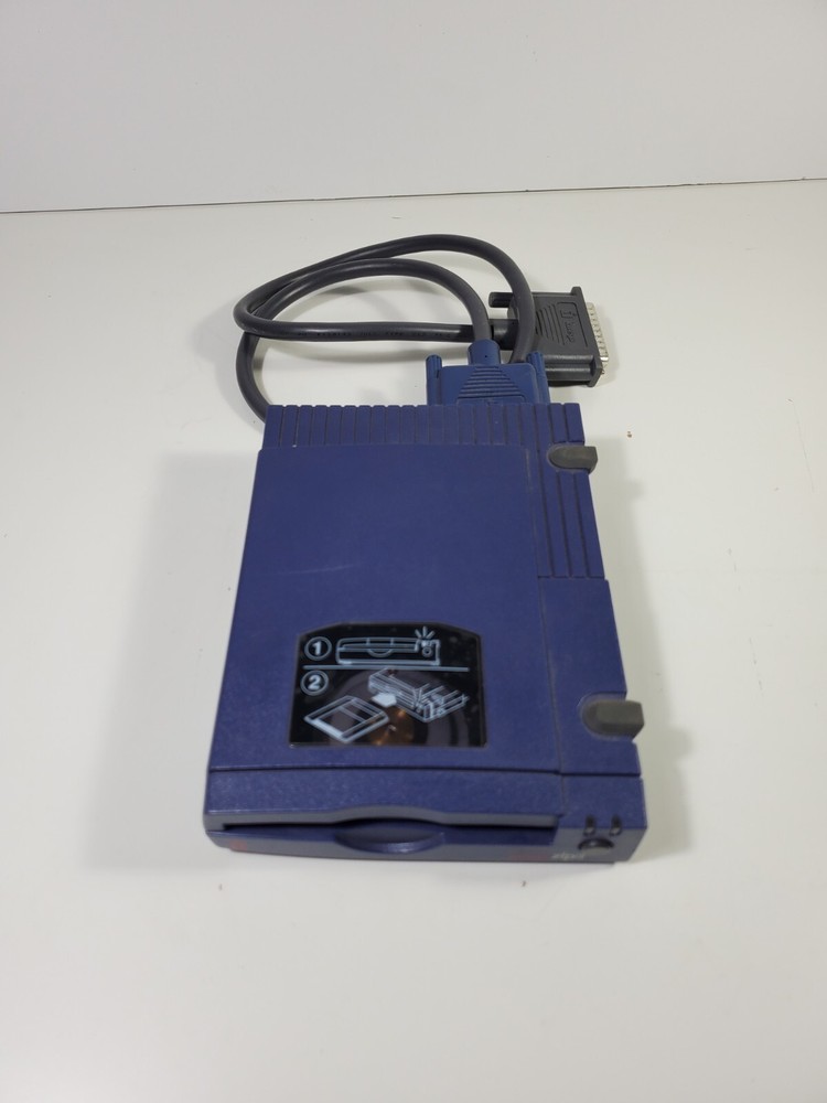 Iomega zip 100 External Drive Parallel Untested No Power Adapter