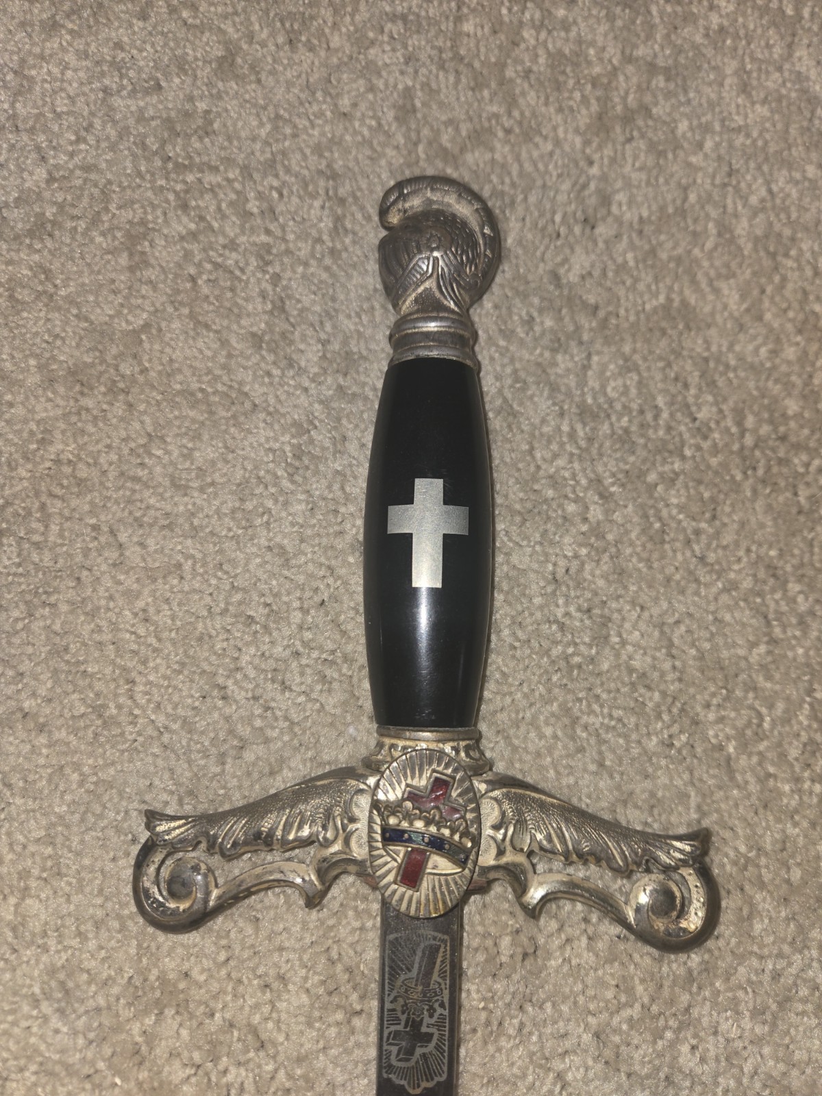 Templar Knights Antique Masonic Freemason Fraternal Sword Saber Molilley & Co
