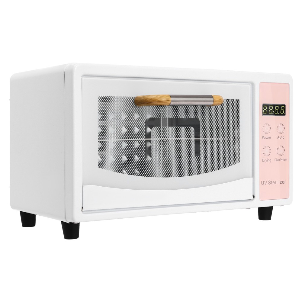 High-Temperature Sterilizer Nail Tools Sterilizer Pink Tabletop Sterilizer US