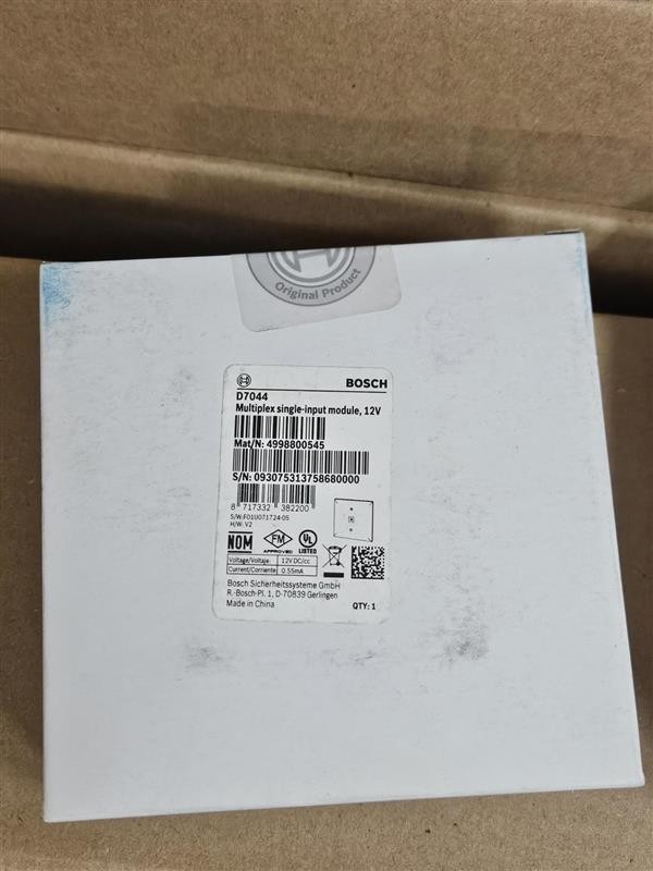 Bosch D7044 Mux Single Input - SAME DAY SHIPPING