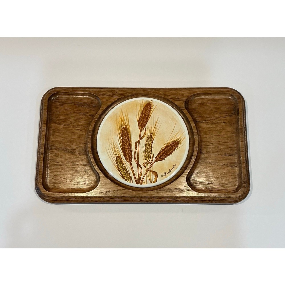 Vintage Wheat Pattern Cheeseboard Server