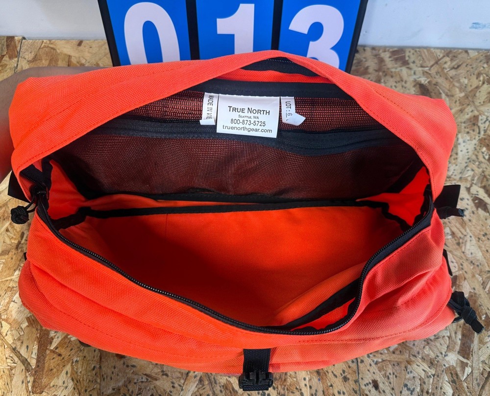 TRUE NORTH GEAR First Responder Bag - ORANGE Firefighter Fireman
