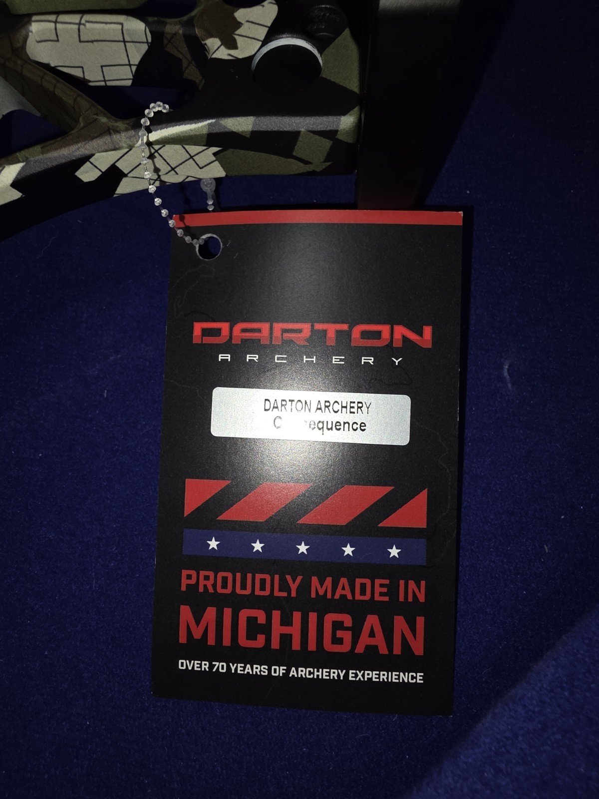 Darton Consequence Right Hand 60# Ursi Emerge 2.0 Camo - Brand New - 54