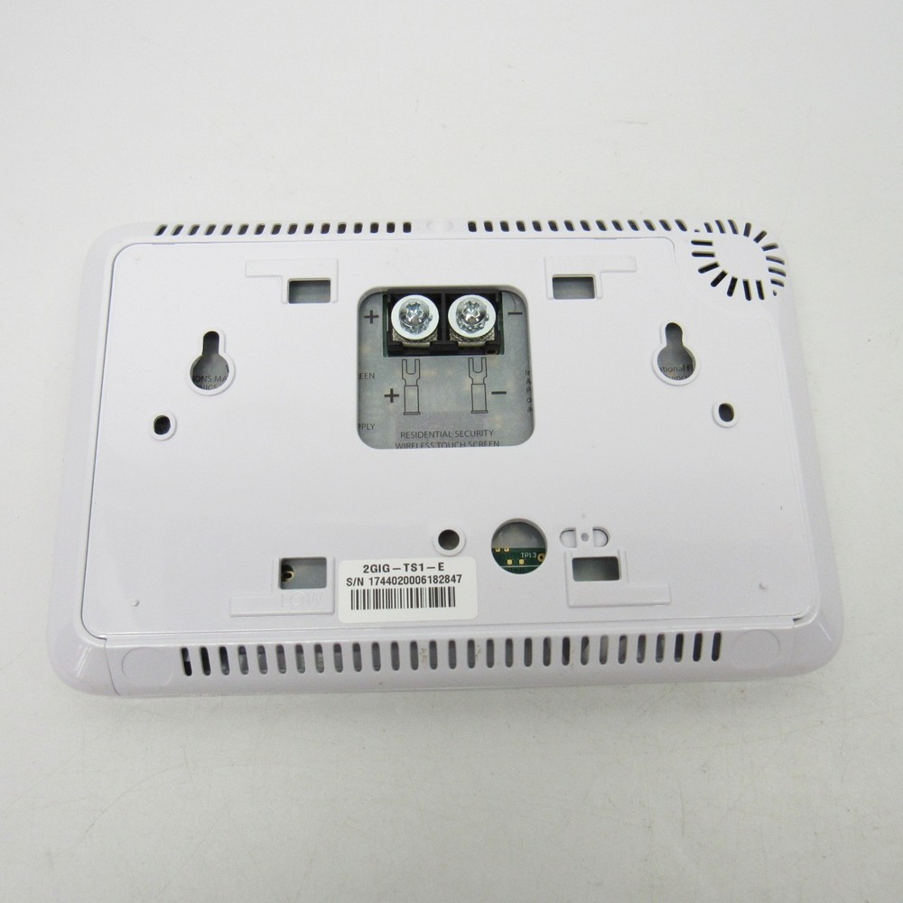 2GIG Wireless Touch Screen Security Keypad 2GIG-TS1-E Only