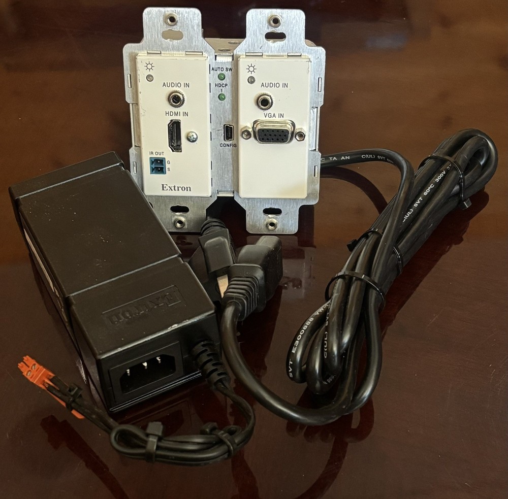 Extron wallplate DTP T UWP 232 D Two Input Transmitter