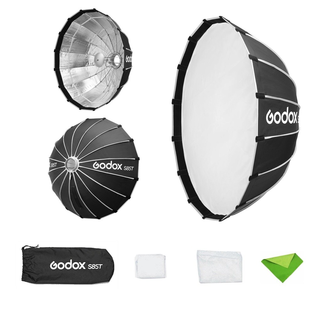 Godox S85T 85cm Umbrella Softbox Quick Release Soft Box Light Diffuser Reflector