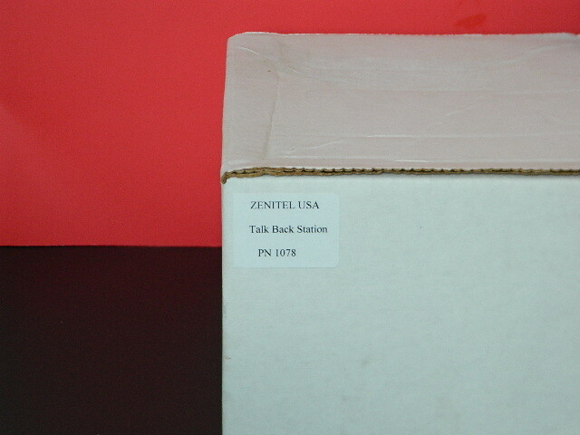 ZENITEL PN 1078 TALK BACK STATION MODULE