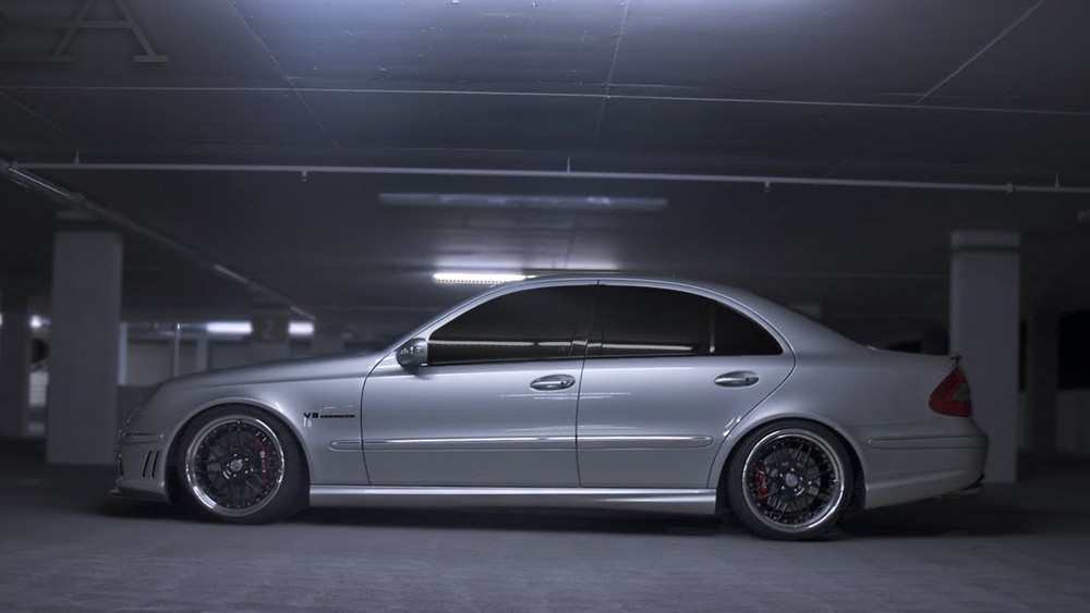 MERCEDES E63 LOWERING LINKS KIT E55 W211 (PREMIUM FULLY ADJUSTABLE LINKS) MODULE