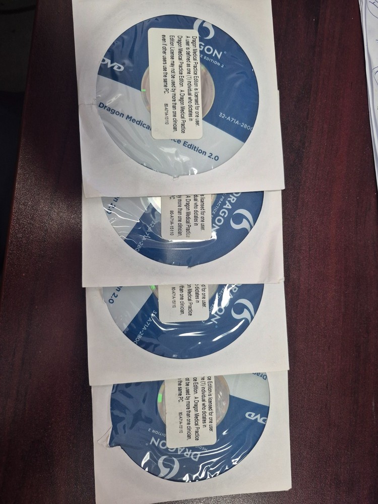 Dragon Medical Practice Edition 2 Speech Recognition software