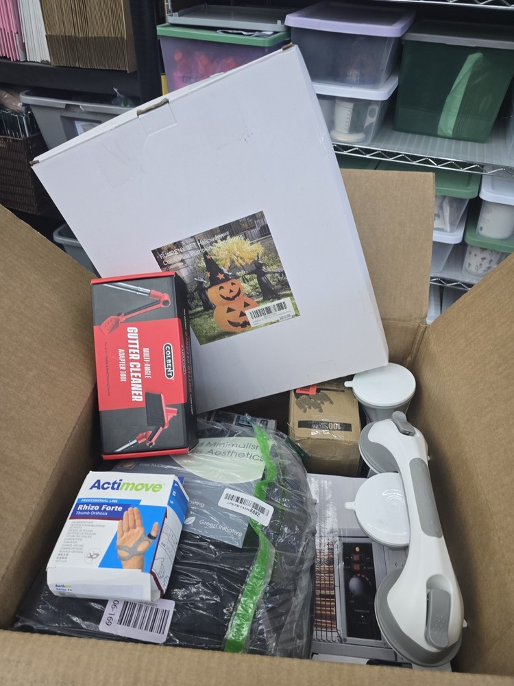 Big Box Return Items Mystery Box - 40 Items 18x18x12 Box