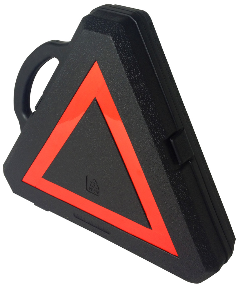 33PCS Auto Emergency Roadside Kit w Jumper Cables Tools Triangle Case